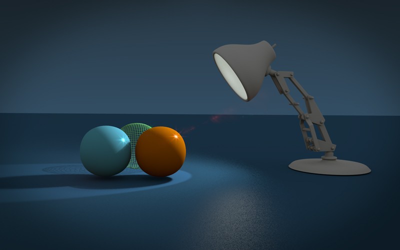 Rigged and Animated Lamp preview image 1